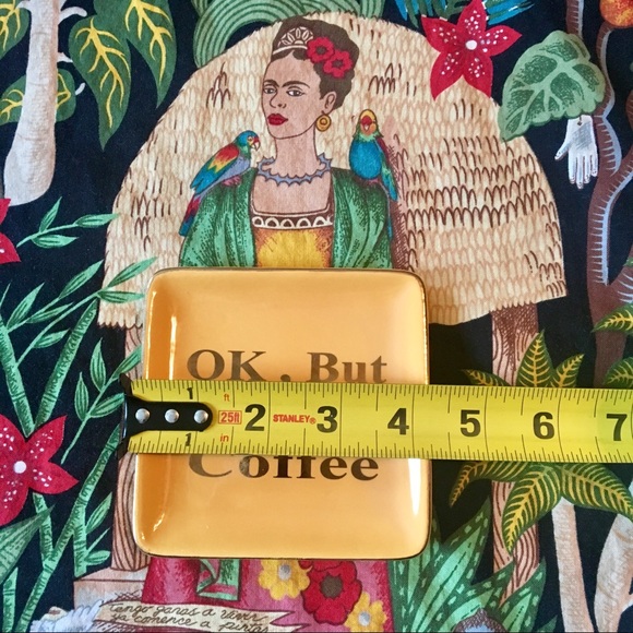 NWOT “OK, BUT FIRST COFFEE” ☕️ Trinket Tray ☀️ - Picture 2 of 5